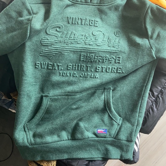 Superdry Men’s Embossed Logo Hoody - Picture 3 of 4